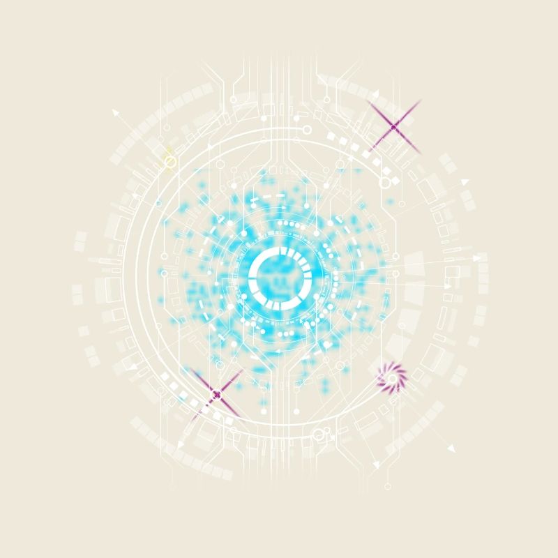 computer Space cpu pc Nerd Circuit Board Warp geek ai ki