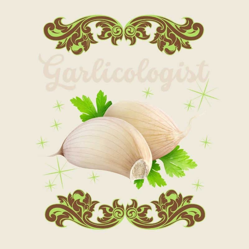 Garlic, funny Spuch, Garlicologist