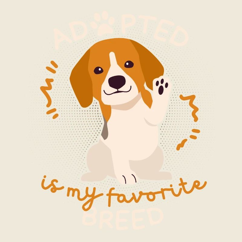 Adopté-est-ma-race-préférée, chien adolescent