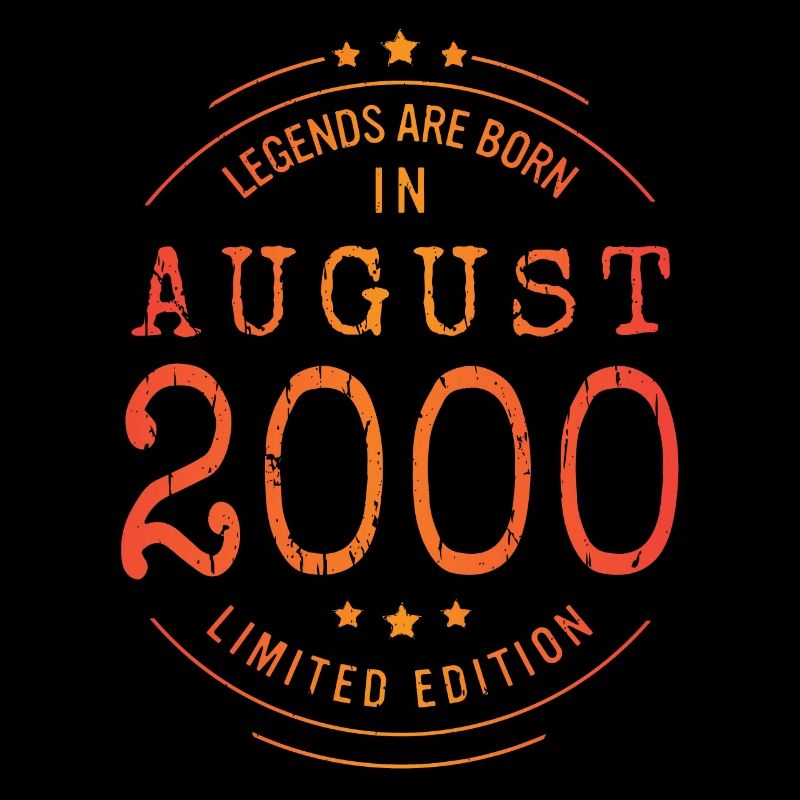 Anniversaire Août 2000 Edition Limitée Millésime