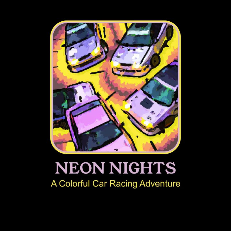 Neon Nights: Une aventure de course automobile colorée
