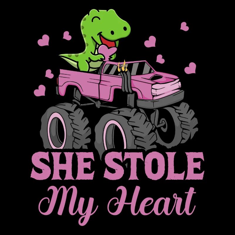 Elle a volé mon cœur Dinosaure T-rex