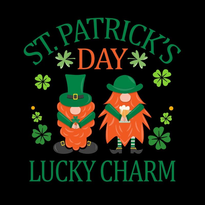 Trèfle porte-bonheur de la Saint-Patrick