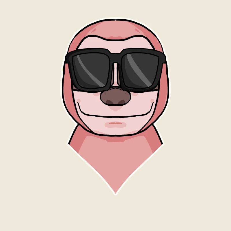 Sloth with sunglasses