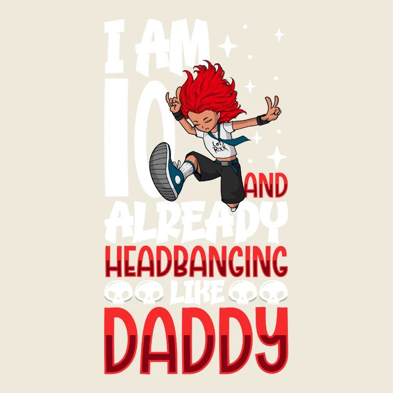 Ich bin 10 - Mädchen Rocker