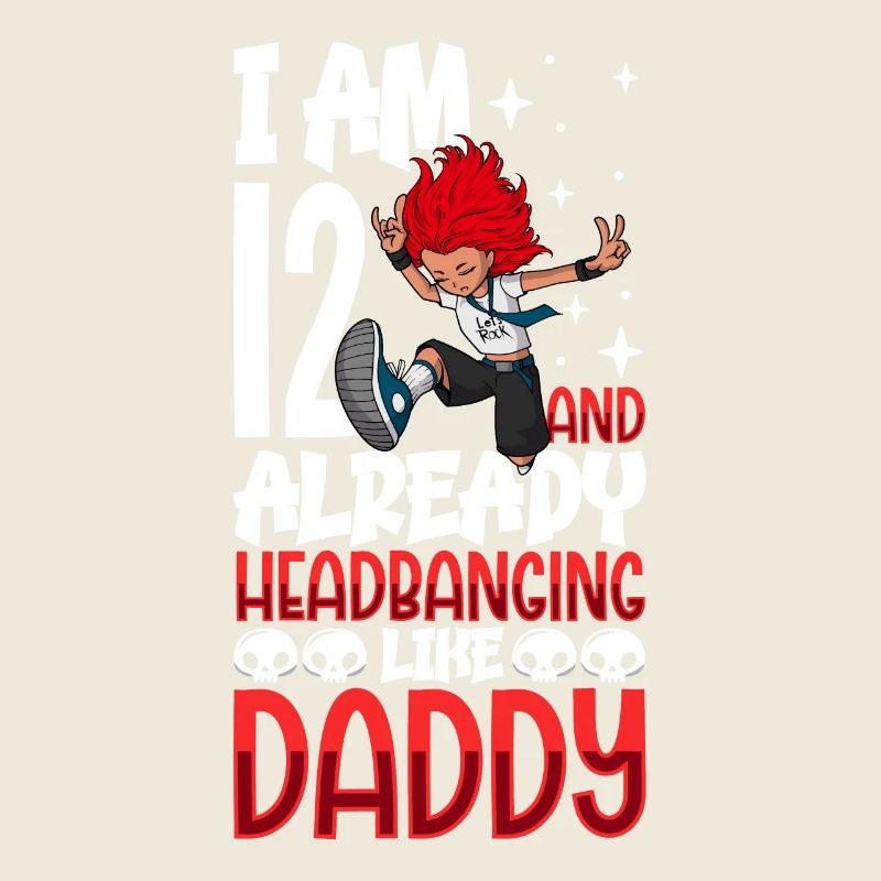 Ich bin 12 - Mädchen Rocker