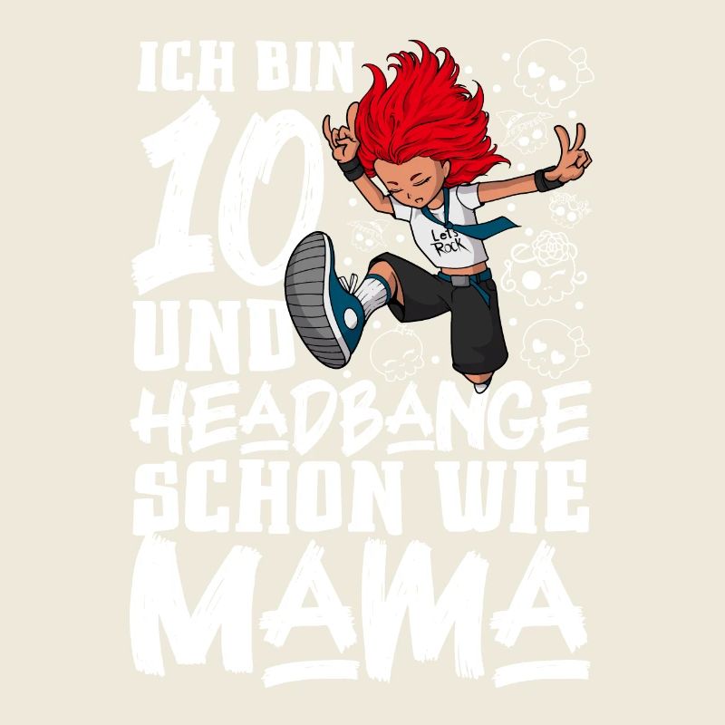 Ich bin 10 - Mädchen Rocker