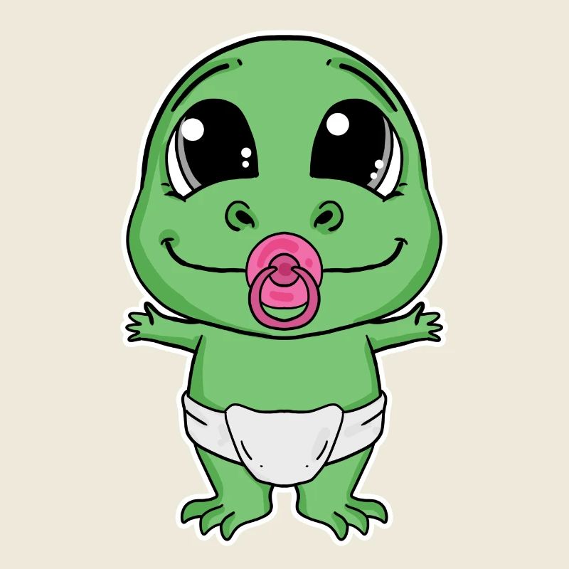Dinosaur Green Baby