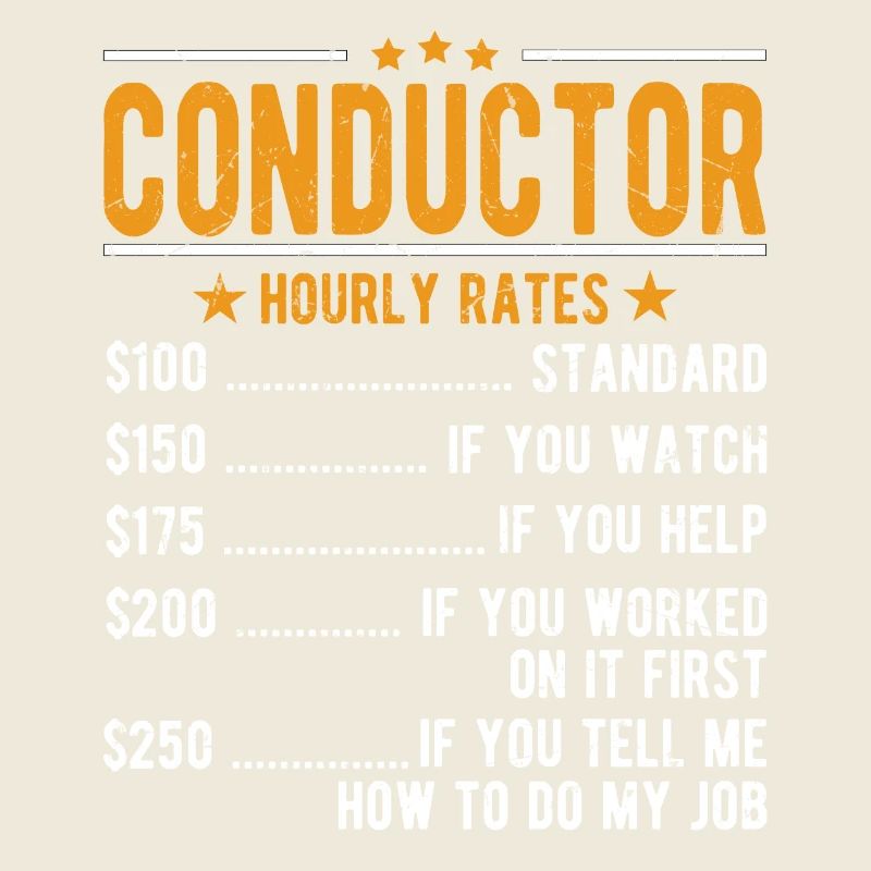 Conductor hourly wage