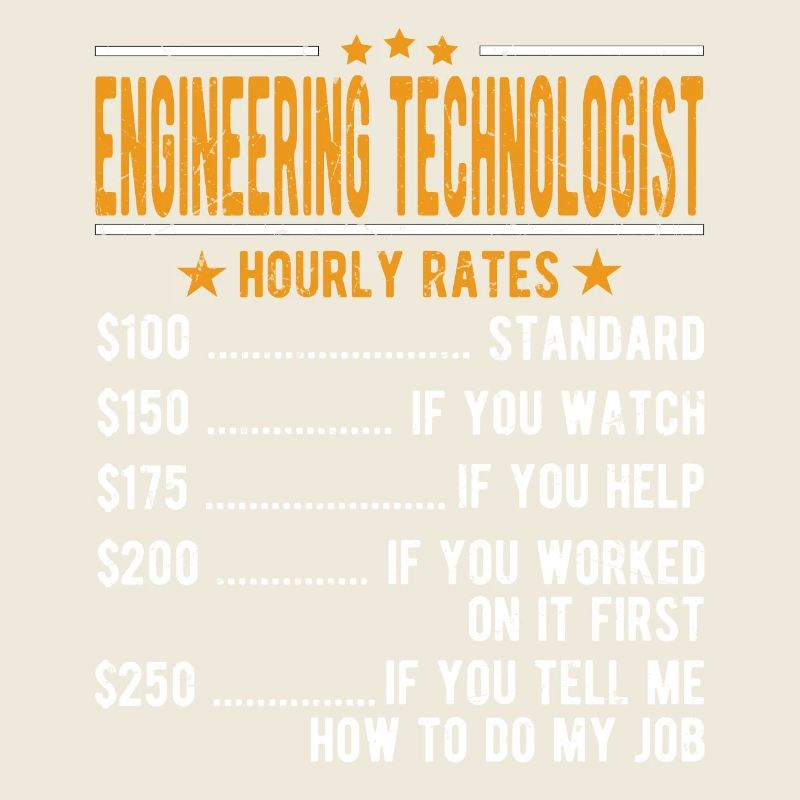 Technologue en technologie Salaire horaire