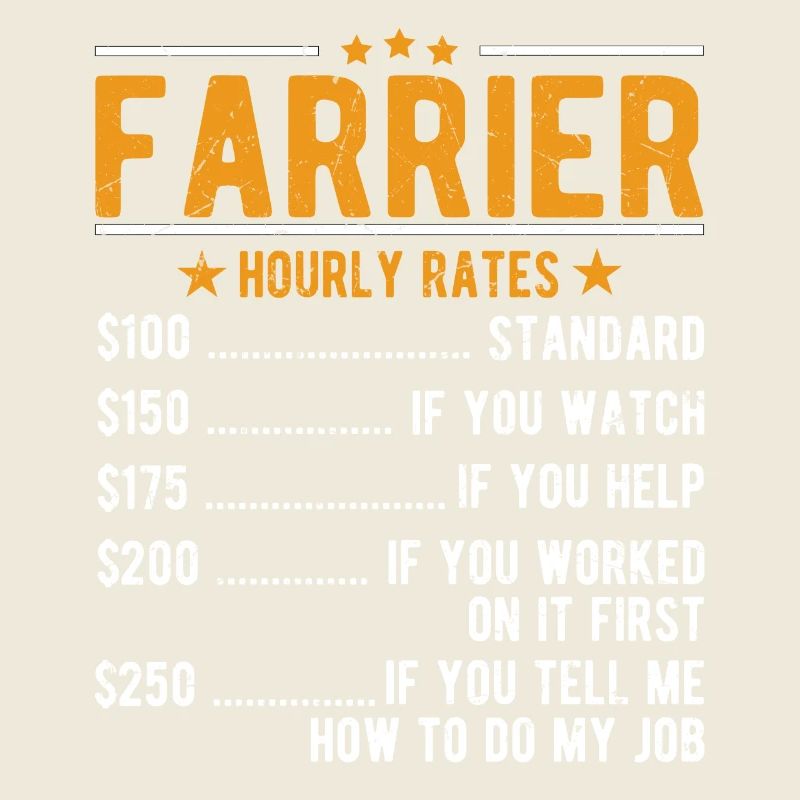 Salaire horaire du maréchal-ferrant