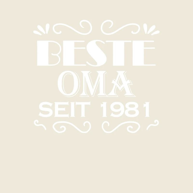 Beste Oma seit 1981 - Oma Geschenk