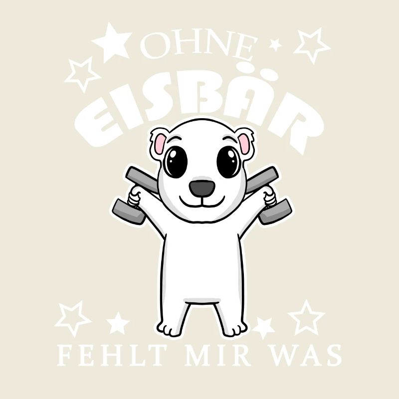 Eisbär Polarbär Bär