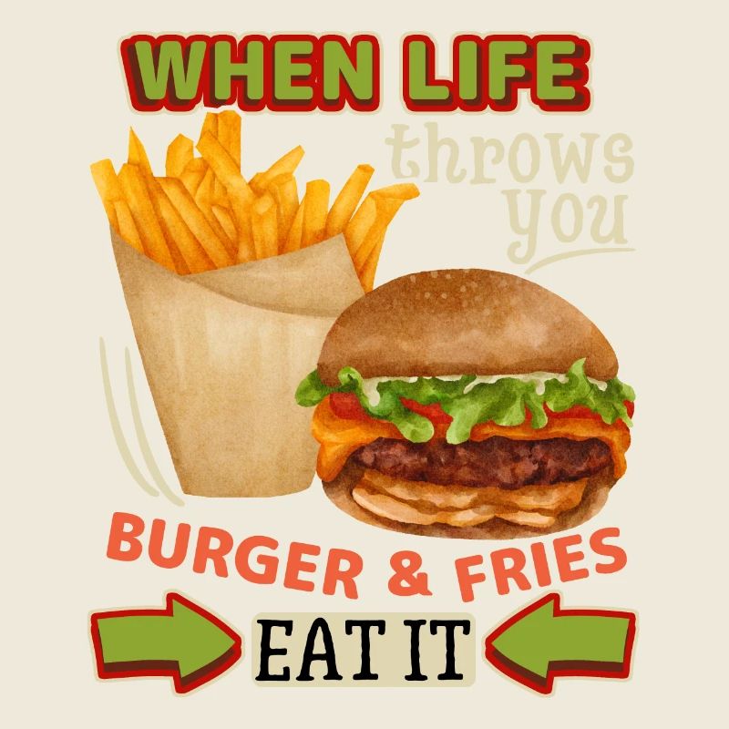 Burger-cheeseburger frites, drôle de dicton