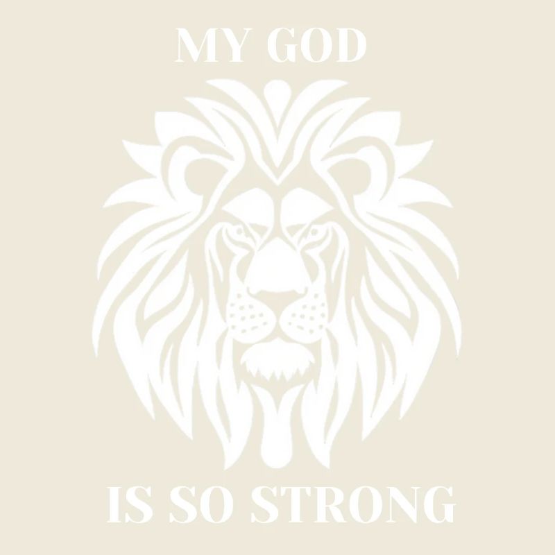 Leo God's Strength Strong Statement