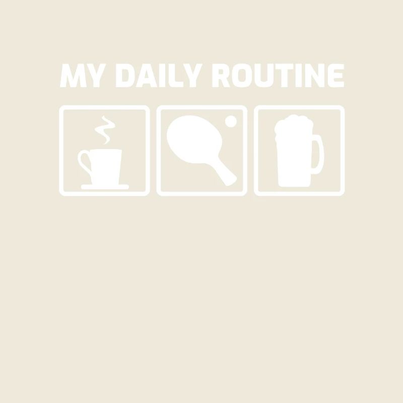 Tischtennis Routine