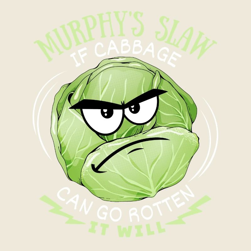 Kohl, lustiger Spruch, Murphy's-Slaw, Comic