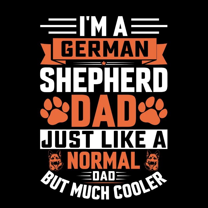 Ich bin ein Deutscher Schäferhund-Vater