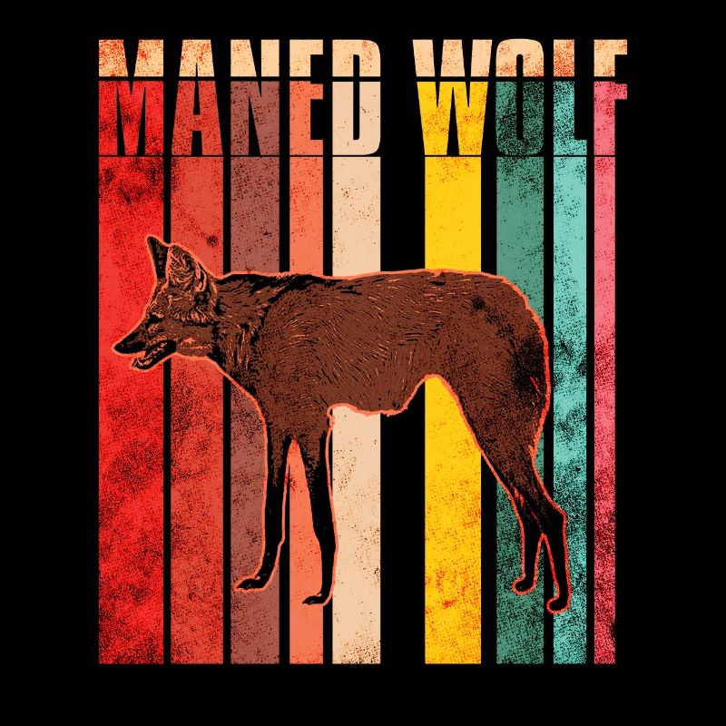 Mähnenwolf