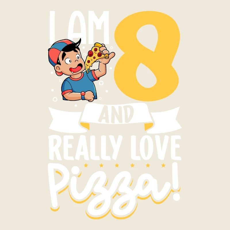 Ich bin 8 - Jungen Pizza