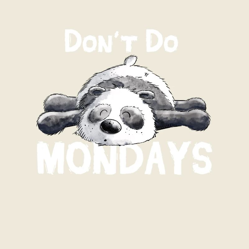 Ne faites pas les lundis Panda Bear
