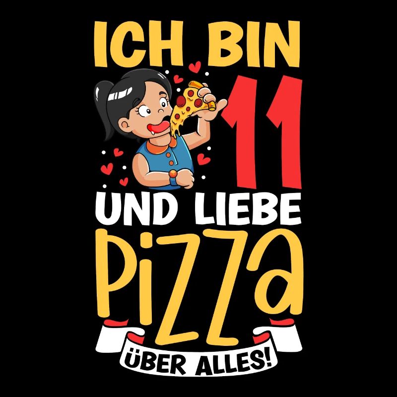 Ich bin 11 - Mädchen Pizza
