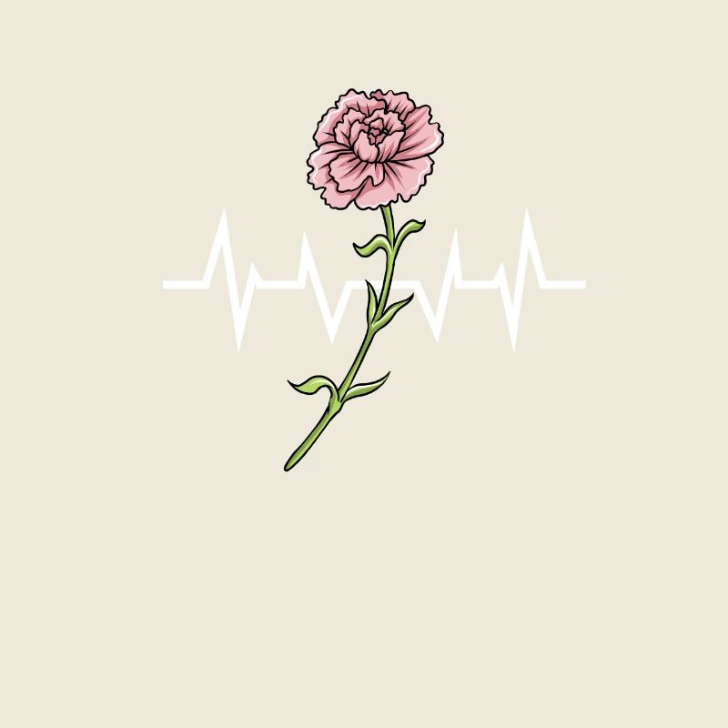 Fleurs Œillet Heartbeat