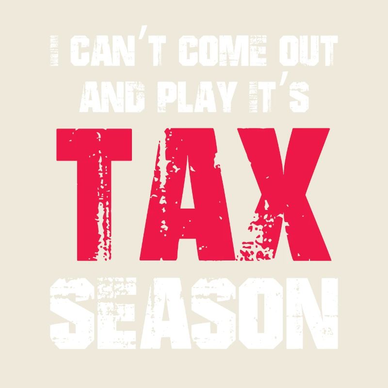 Steuersaison CPA Buchhalter Gag