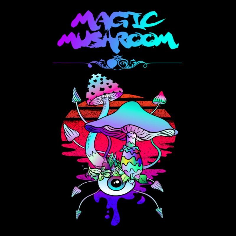 Magic Mushroom Sunset
