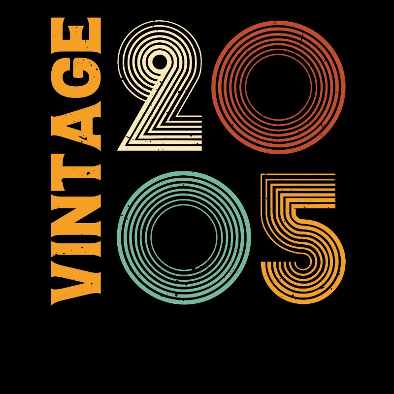 Vintage 2005 Retro Cool Anniversary Gift