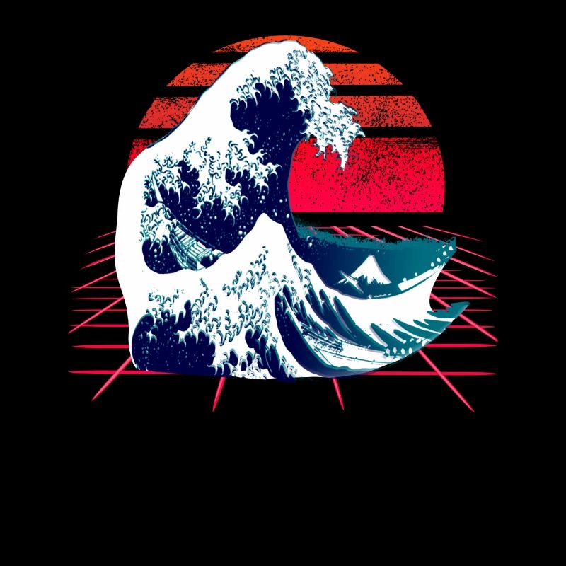 Japanese wave - the Great Wave off Kanagawa