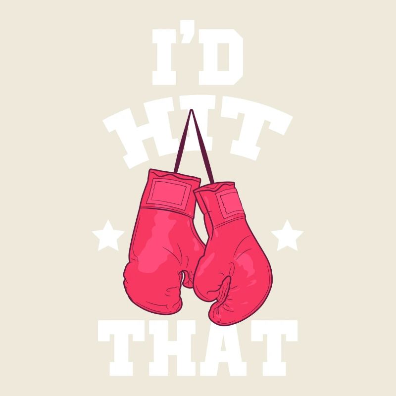 I'd Hit That Punching Handschuhe Combat Sports