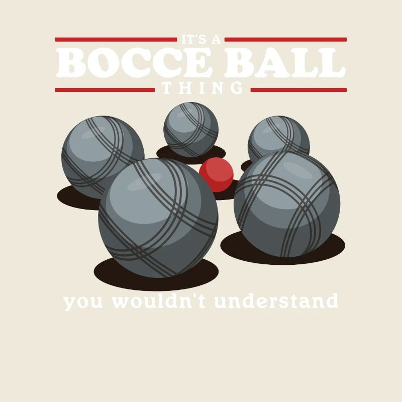 Boccia Bocce Bocciaspieler Boulesport Geschenk
