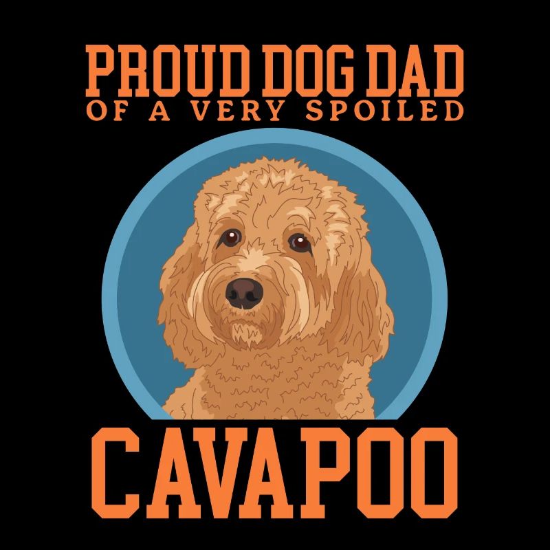 Cavapoo Dad Dogs Cavoodle Dog Owner Cadeau