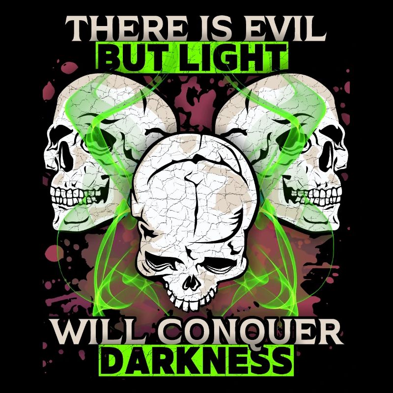Comic Skull Skull Motivation Saying