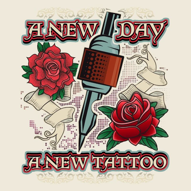 Tatouage roses, tatouage, drôle de dicton