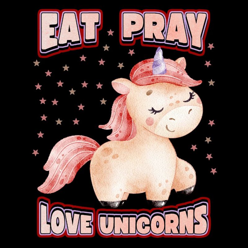 Drôle de dicton de licorne, bande dessinée de licorne kawaii