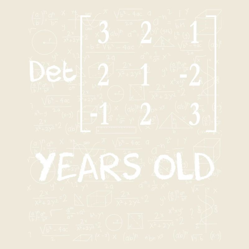 18th birthday 18 years matrix determinant