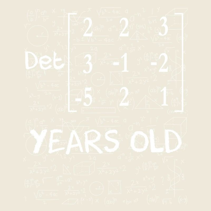 23rd birthday 23 years matrix determinant