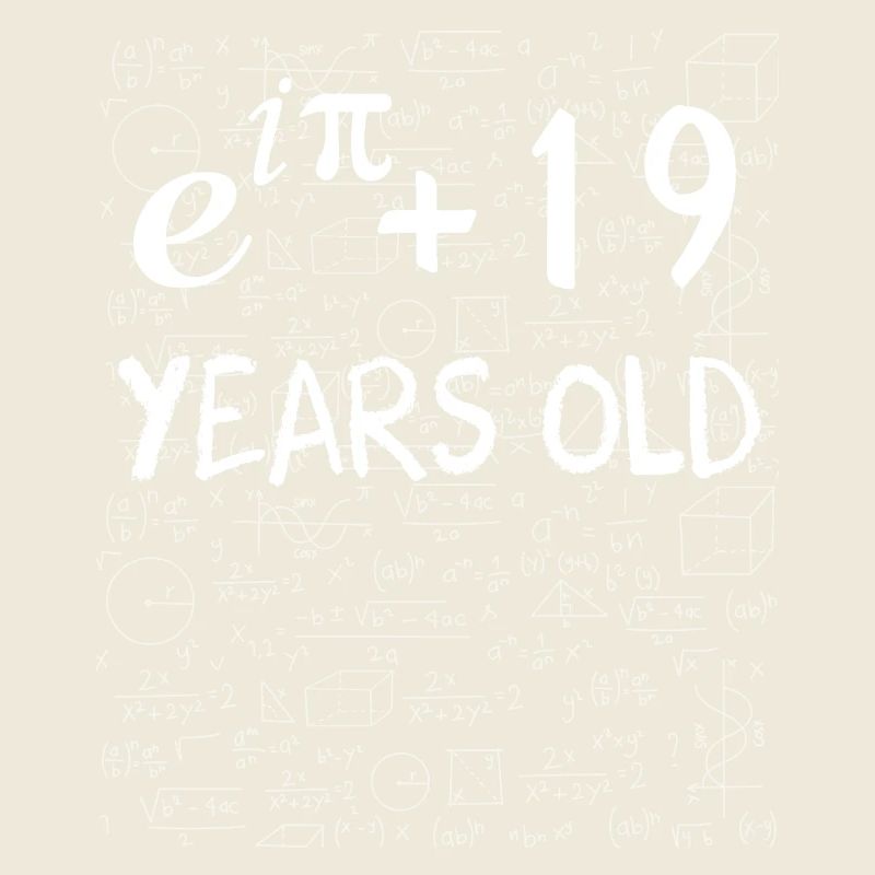 18. Geburtstag 18 Jahre alt Euler Identität