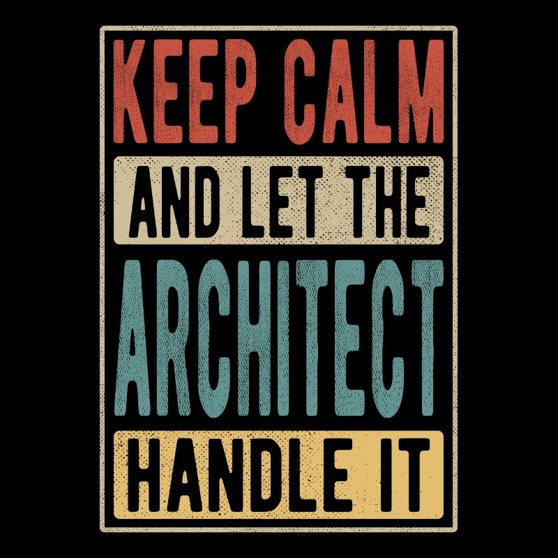 Architekt Retro Geschenk