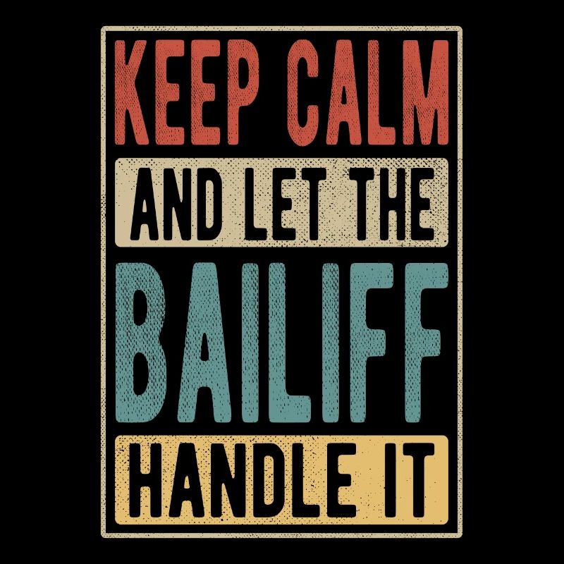 Gerichtsvollzieher Retro Geschenk