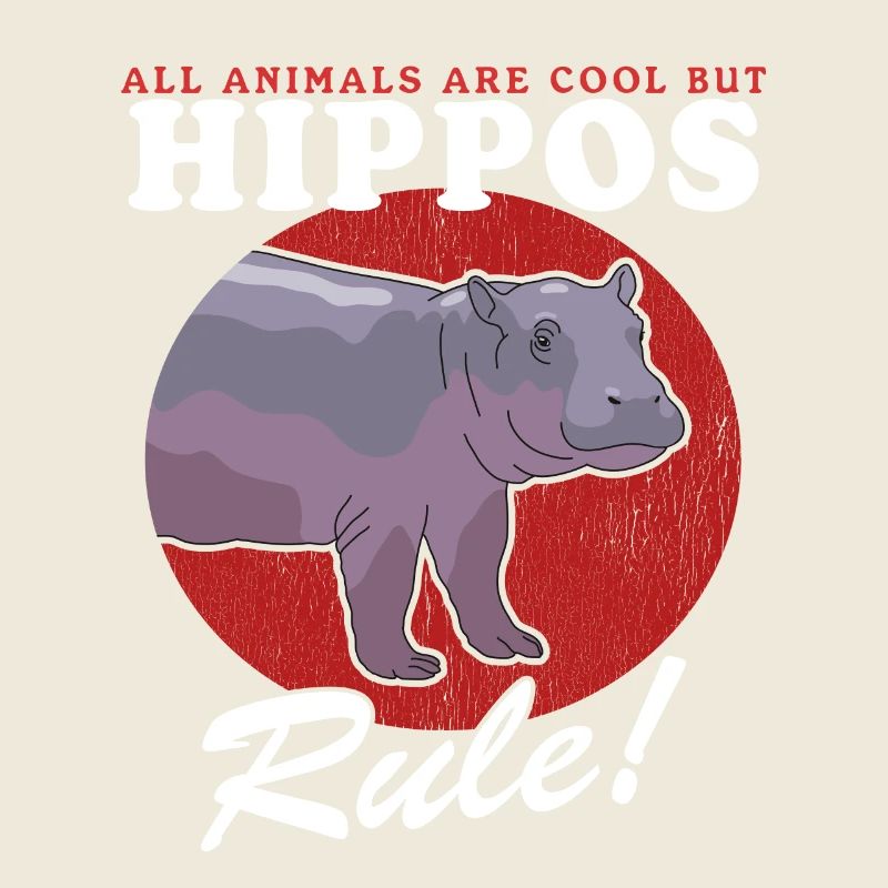 Nilpferde Baby Flusspferd Nilpferd Geschenk