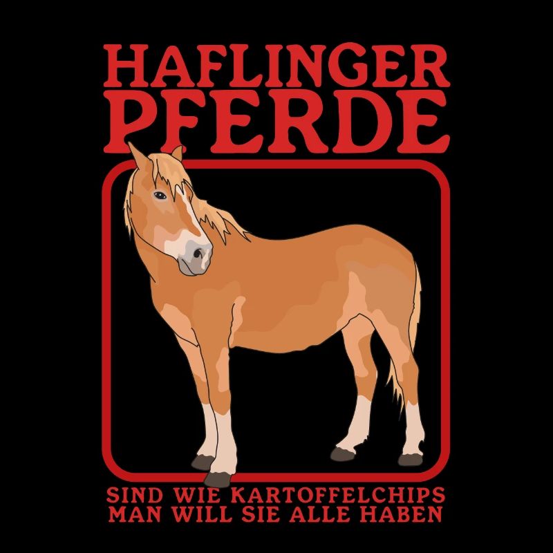 Haflinger Pferd | Haffi Pferdebesitzer Geschenk