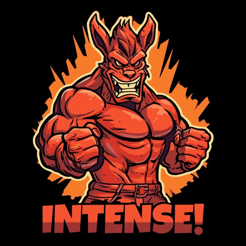 Muscular Beast: Intense