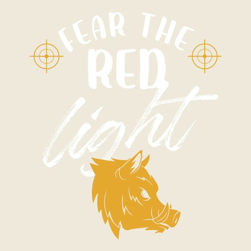 Fear the red light hog hunting