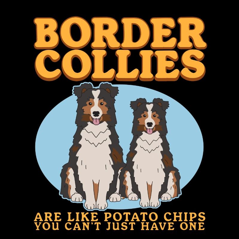 Border Collie Hunde Hundebesitzer Geschenk