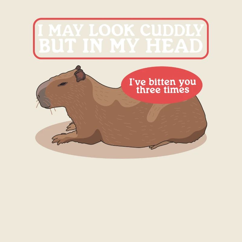 Capybara Wasserschweine Capybaras Geschenk
