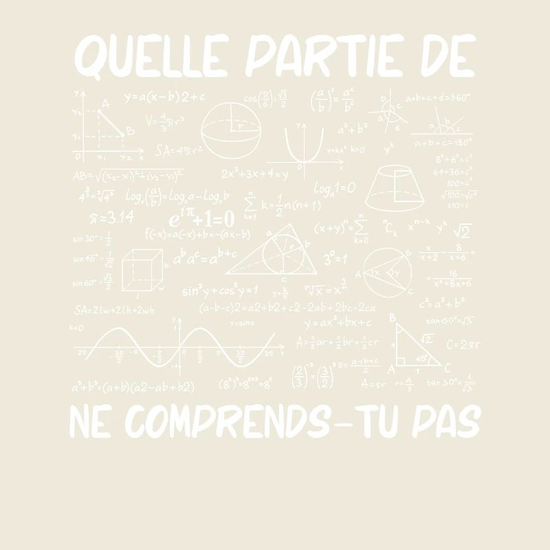 Maths Prof Humour Citations Drôles en Mathématique