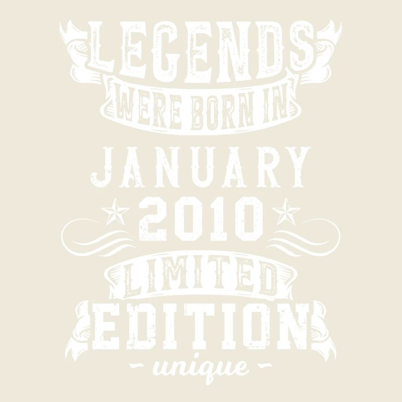 Anniversaire Janvier 2010 année Edition Limitée